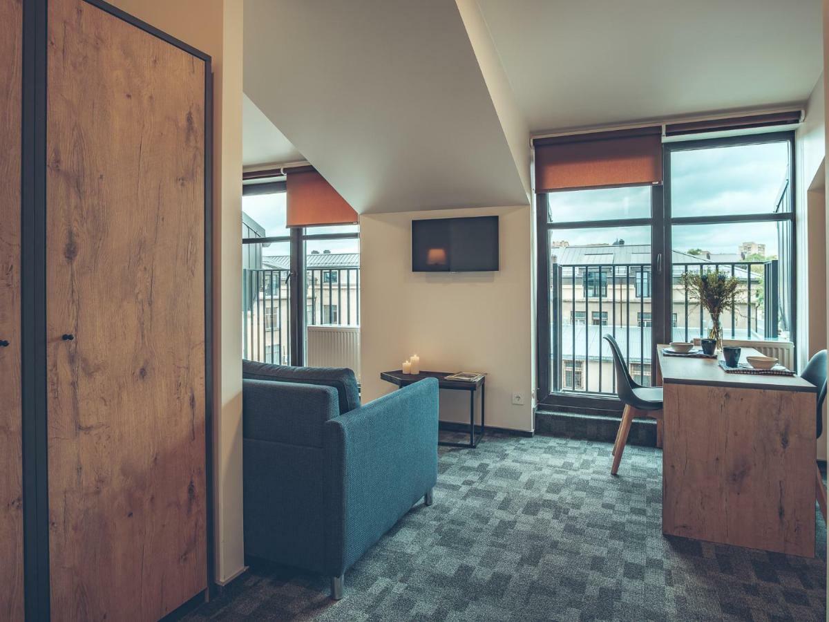 Self Check-In Hotel Railway Apartments Вилнюс Стая снимка
