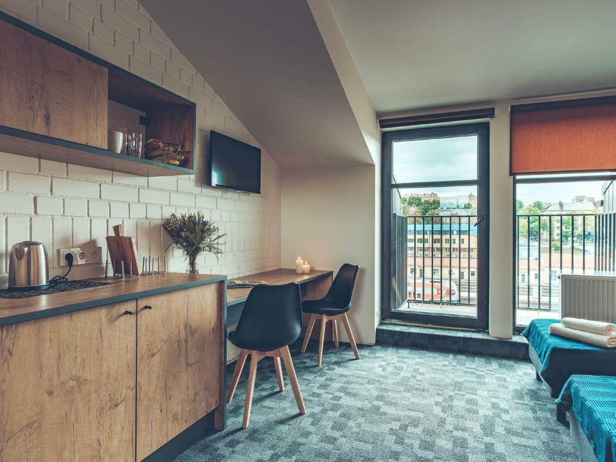 Self Check-In Hotel Railway Apartments Вилнюс Стая снимка